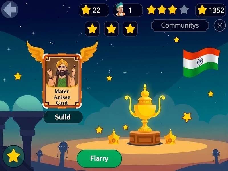 Star Anise Kings gameplay screenshot showing card interface